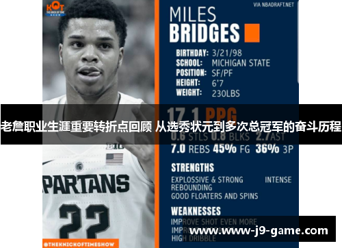 老詹职业生涯重要转折点回顾 从选秀状元到多次总冠军的奋斗历程