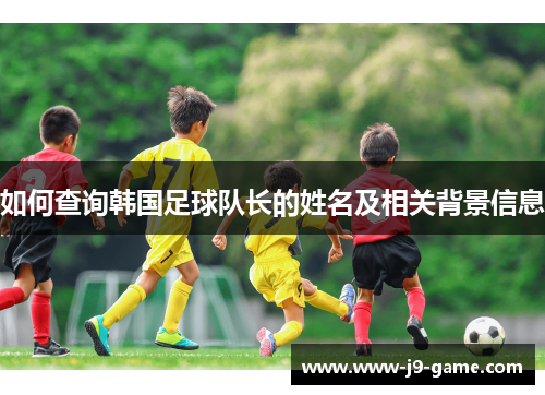 如何查询韩国足球队长的姓名及相关背景信息