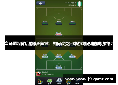 皇马崛起背后的战略智慧：如何改变足球游戏规则的成功路径